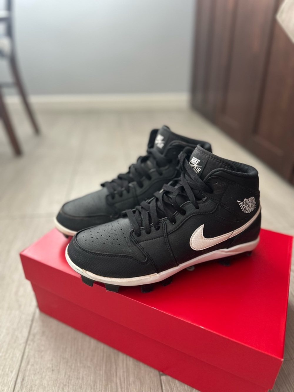 Nike Jordan Black Baseball Cleats Men’s 9.5
